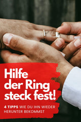 Ring vom Finger bekommen - 4 Tipps für Zuhause - SOLID RINGS