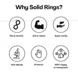 SR2 Slim Deep Black - SOLID RINGS