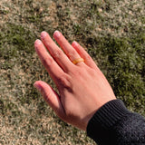 SR1 Metallic Gold - SOLID RINGS