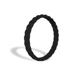 SR2 Braided Deep Black - SOLID RINGS