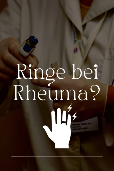 Ringe und Schmuck bei Rheuma