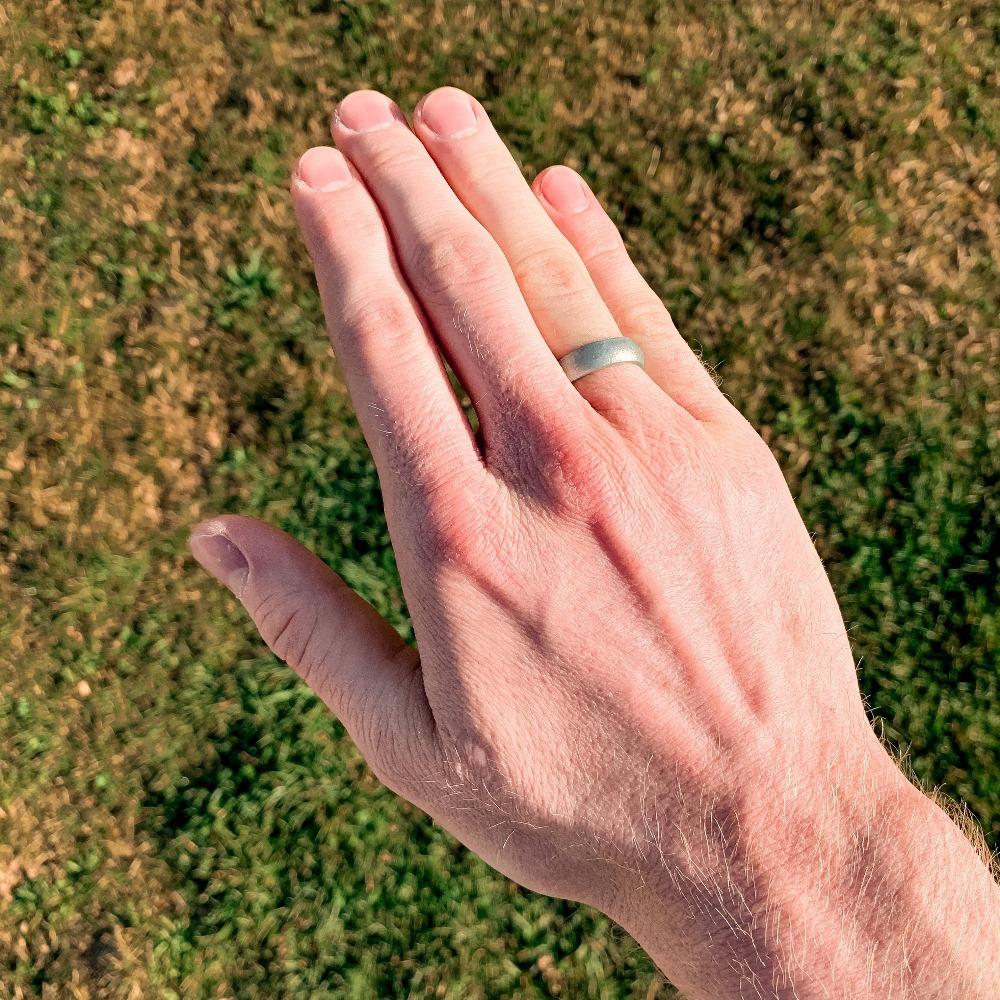 SR AIR Metallic Silver - SOLID RINGS