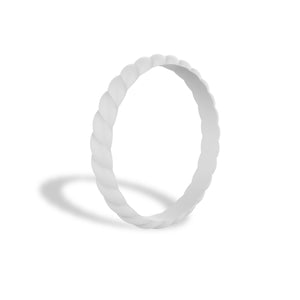 SR2 Braided Arctic White - SOLID RINGS